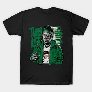 Thug Life Design with Black Man T-Shirt